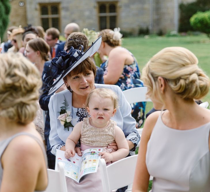 Outdoor Wedding Ceremony | Elegant Notley Abbey Wedding | Natalie J Weddings Photography