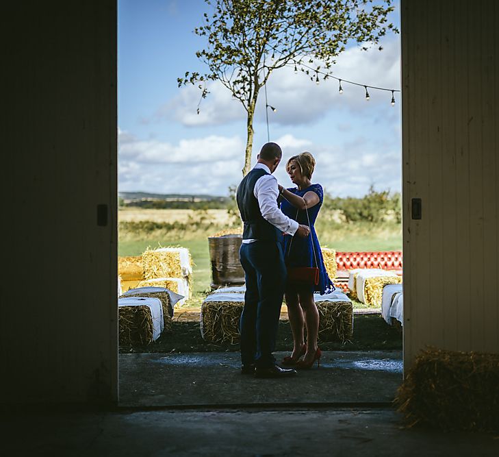 Outdoor Wedding Ceremony at Northumberland Airfield