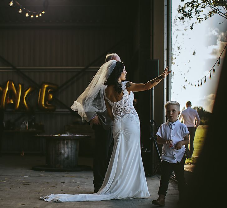 Industrial Wedding At Northumberland Airfield