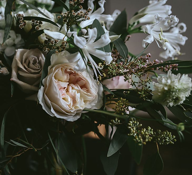 Romantic Wedding Flowers In Whites & Pinks