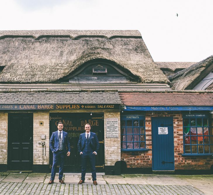 Groom & Groomsmen In Navy