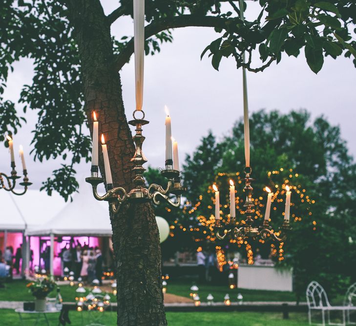 Chandeliers In Trees