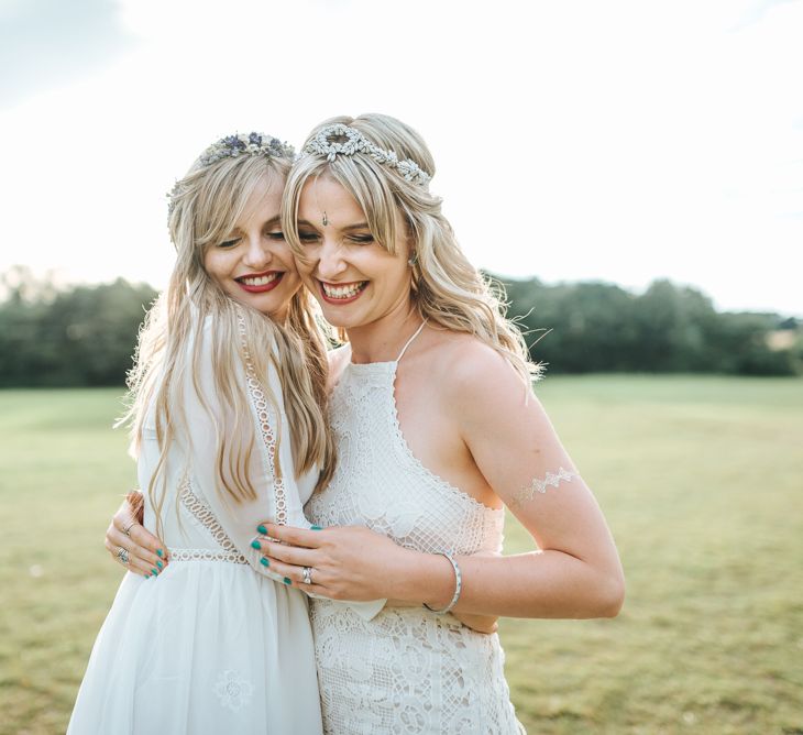 Boho Bride & Bridesmaid