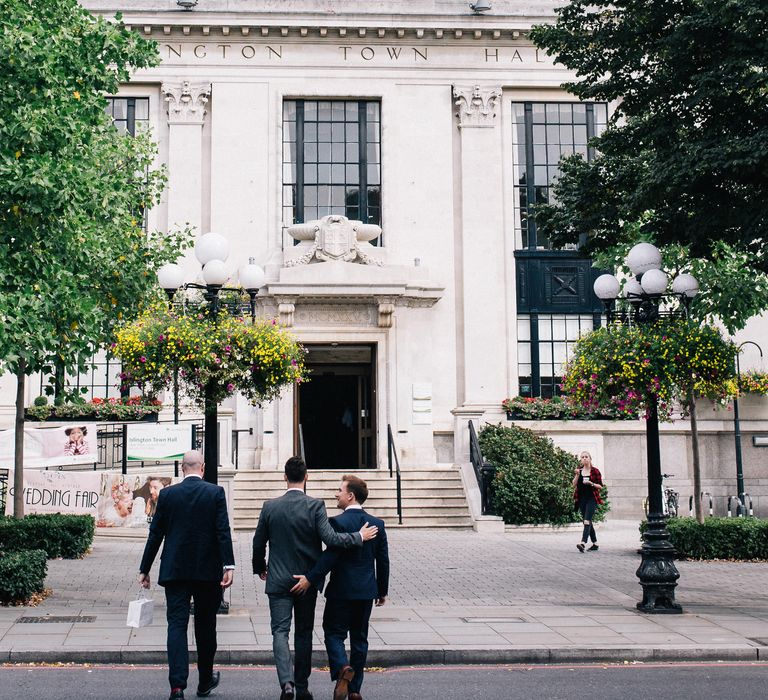 Groomsmen | Stylish London Wedding at Kachette | Eclection Photography