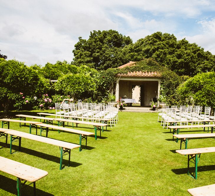 Outdoor Tipi Wedding With Rustic Decor