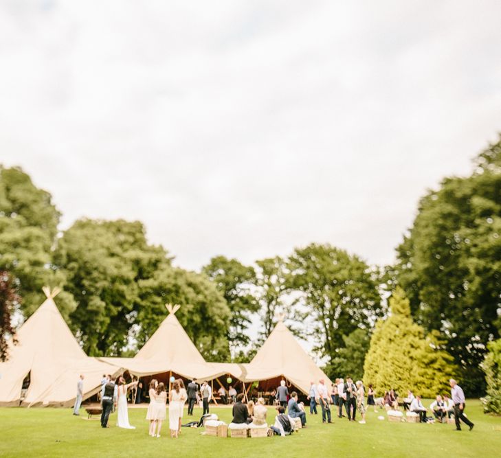 Outdoor Tipi Wedding