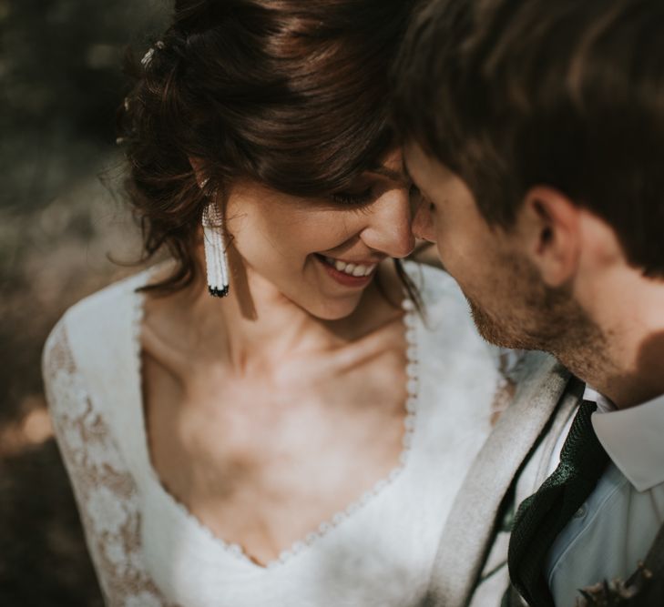 The Hyde Estate West Sussex | Boho Bride in Dreamers and Lovers Dress | Images by Louise Scott