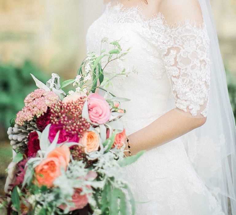 Bride in Renee L. Collections Gown | Jacob & Pauline Photography | Pretty in White Films