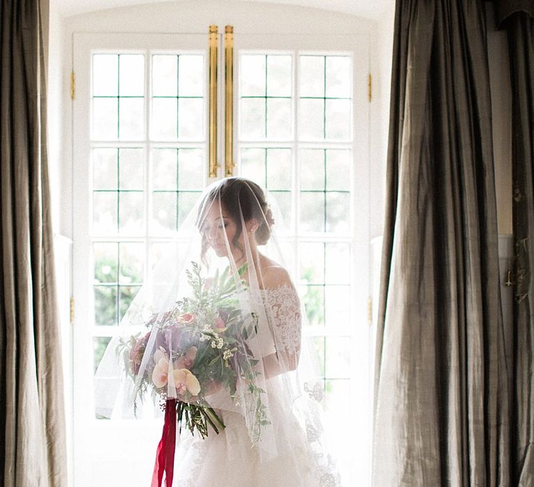 Bride in Renee L. Collections Gown | Jacob & Pauline Photography | Pretty in White Films