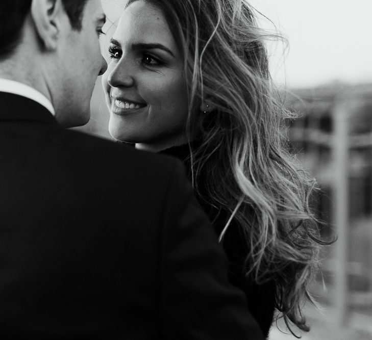 Intimate Elopement In New York City With Bride In Black Sweater And Blue Tulle Skirt And A Ponytail With Images From Forester Fotografos