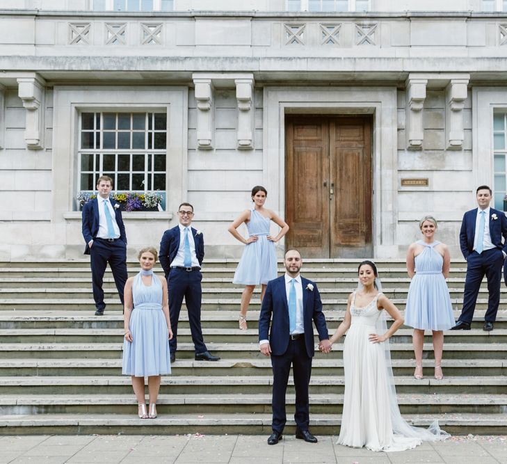 Wedding Party | Hackney Town Hall Wedding | Natalie J Weddings