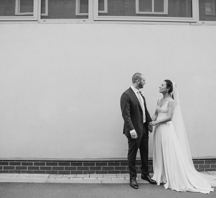 Bride in Jenny Packham | Groom in Suit Supply | London Wedding | Natalie J Weddings