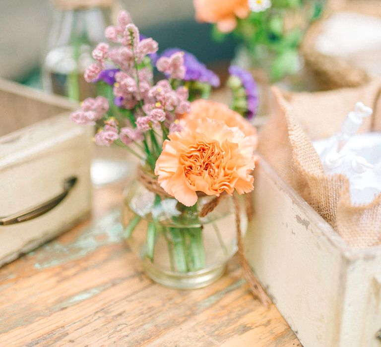 Wild Flower Stem Wedding Decor