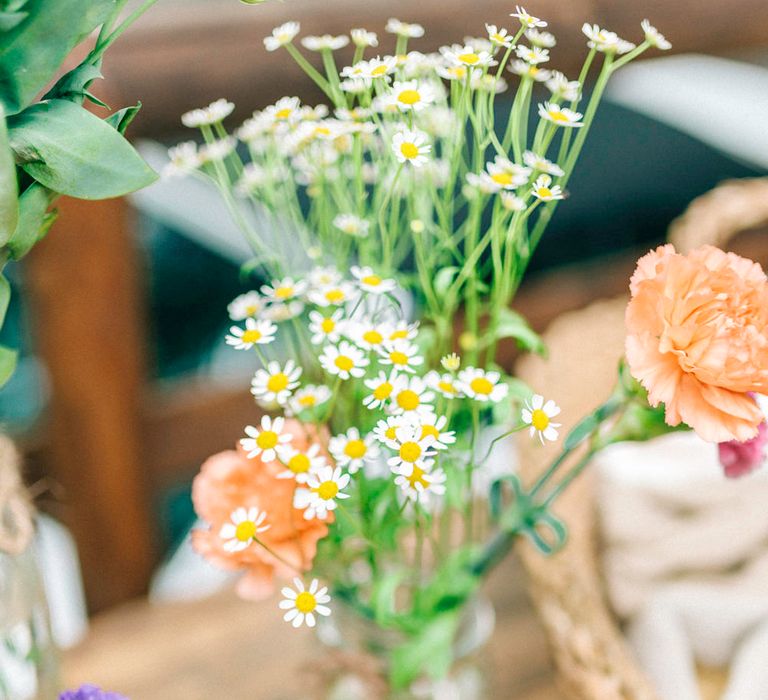 Wild Flower Stem Wedding Decor