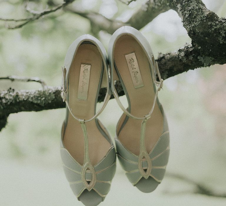 Rachel Simpson Mint Mimosa Bridal Shoes