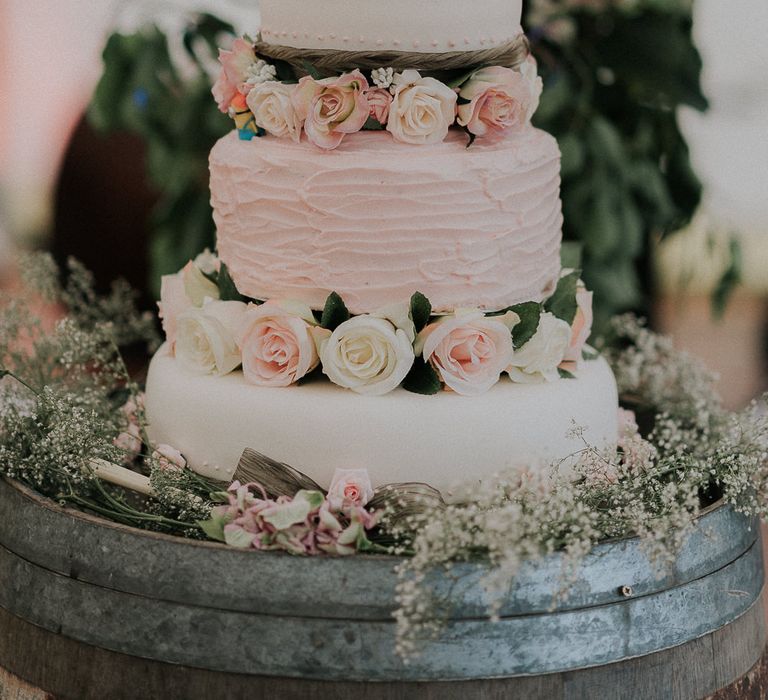 Homemade Wedding Cake