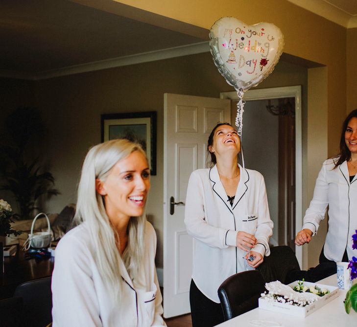 Bride & Bridesmaids Getting Ready Image By Steve Gerrard Photography