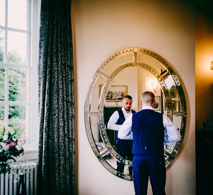 Elegant White Wedding At Iscoyd Park With Bride In Pronovias & Blossom Tree Installation Marquee With Images From Steve Gerrard Photography