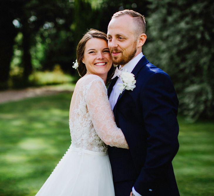 Elegant White Wedding At Iscoyd Park With Bride In Pronovias & Blossom Tree Installation Marquee With Images From Steve Gerrard Photography