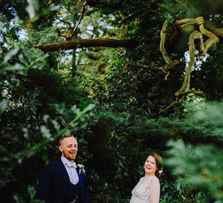 Elegant White Wedding At Iscoyd Park With Bride In Pronovias & Blossom Tree Installation Marquee With Images From Steve Gerrard Photography