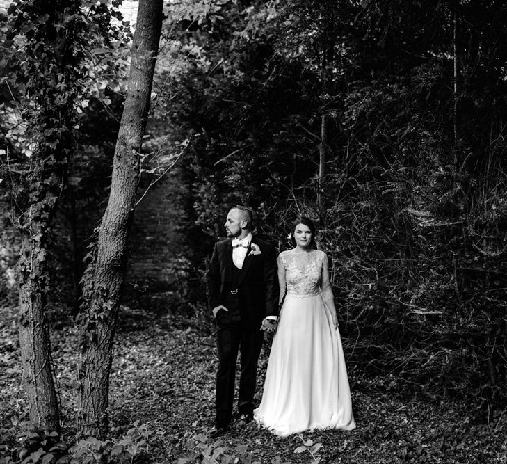 Elegant White Wedding At Iscoyd Park With Bride In Pronovias & Blossom Tree Installation Marquee With Images From Steve Gerrard Photography