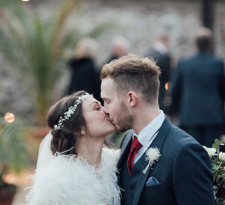 Mistletoe Kisses For Winter Wedding