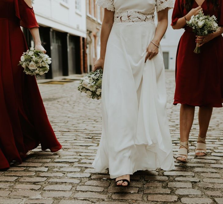 Stylish City Wedding at The Happenstance | Giambattista Valli Gown | ReWritten Bridesmaid Dresses | The Curries Photography | Ray McShane Films