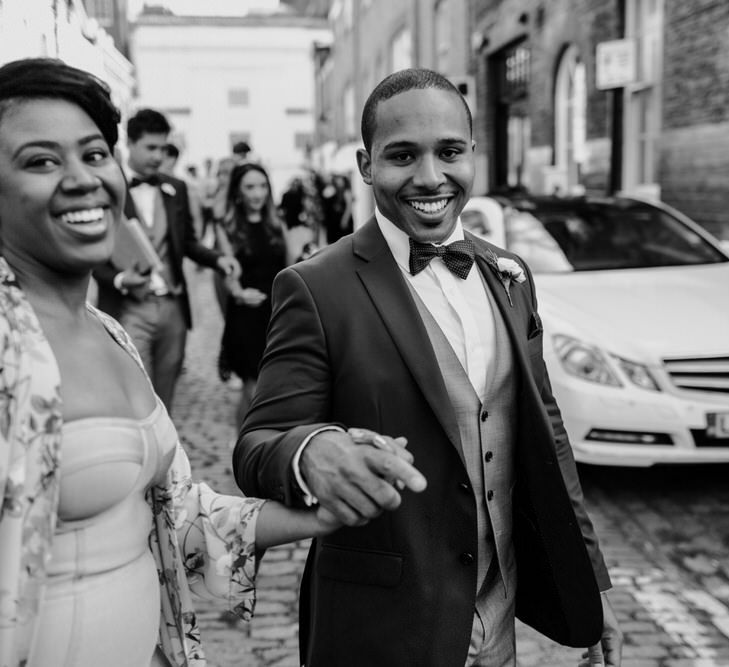 Stylish City Wedding at The Happenstance | Giambattista Valli Gown | ReWritten Bridesmaid Dresses | The Curries Photography | Ray McShane Films