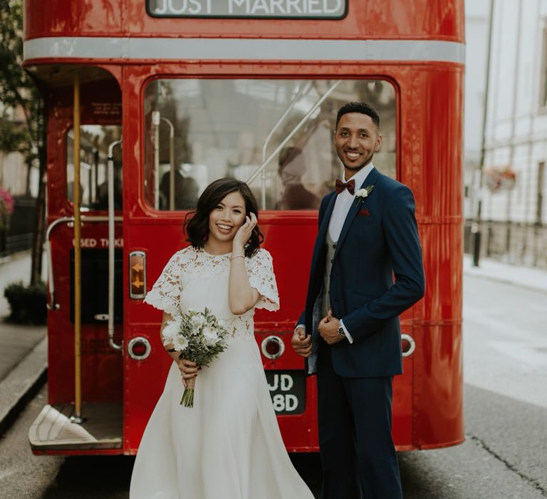 Stylish City Wedding at The Happenstance | Giambattista Valli Gown | ReWritten Bridesmaid Dresses | The Curries Photography | Ray McShane Films