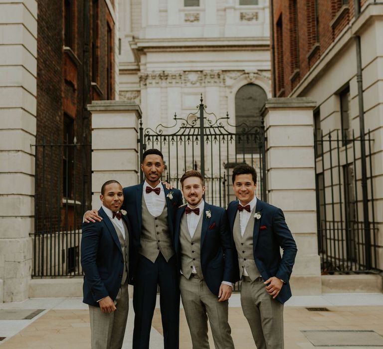 Stylish City Wedding at The Happenstance | Giambattista Valli Gown | ReWritten Bridesmaid Dresses | The Curries Photography | Ray McShane Films