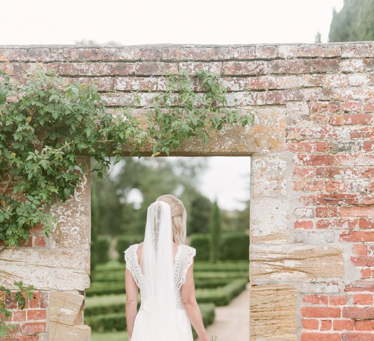 Bride in Anna Campbell