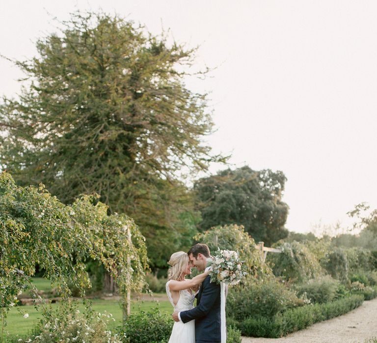 Bride in Anna Campbell