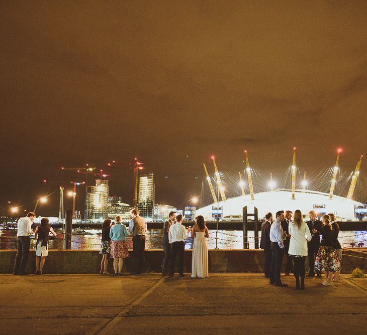 City Lights | Tropical Trinity Buoy Wharf Wedding | Matt Penberthy Photography