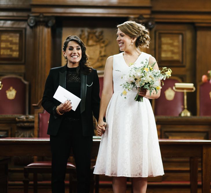 Bride & Bride Wedding Ceremony