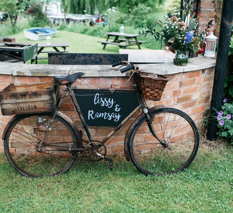 Vintage Bicycle Wedding Decor