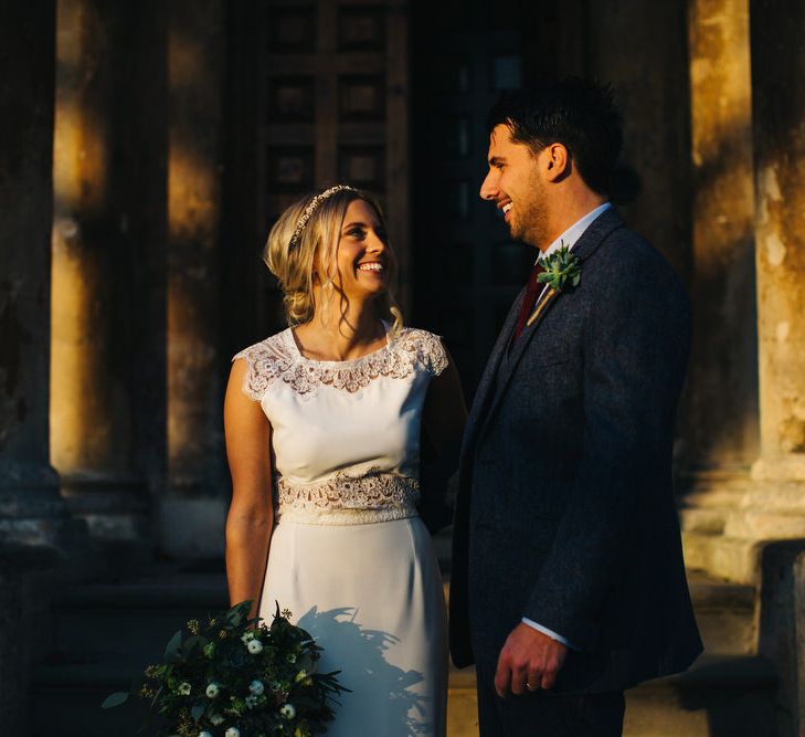 Bride & Groom Portraits by Richard Skins