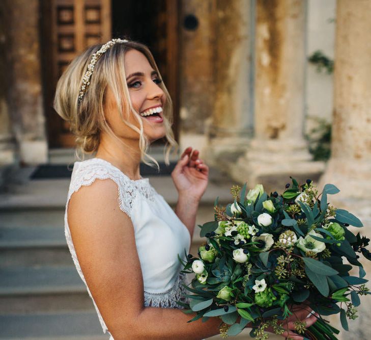 Bride & Groom Portraits by Richard Skins