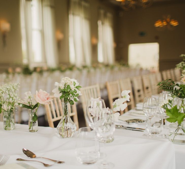 Elegant London Wedding With Spring Flowers In Pastel Shades With Bride In Bespoke Lace Gown & Bridesmaids In ASOS With Images By Frances Sales