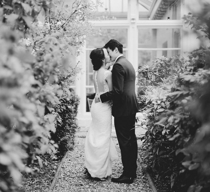 Elegant London Wedding With Spring Flowers In Pastel Shades With Bride In Bespoke Lace Gown & Bridesmaids In ASOS With Images By Frances Sales