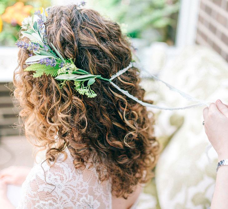 Bride With Flower Crown