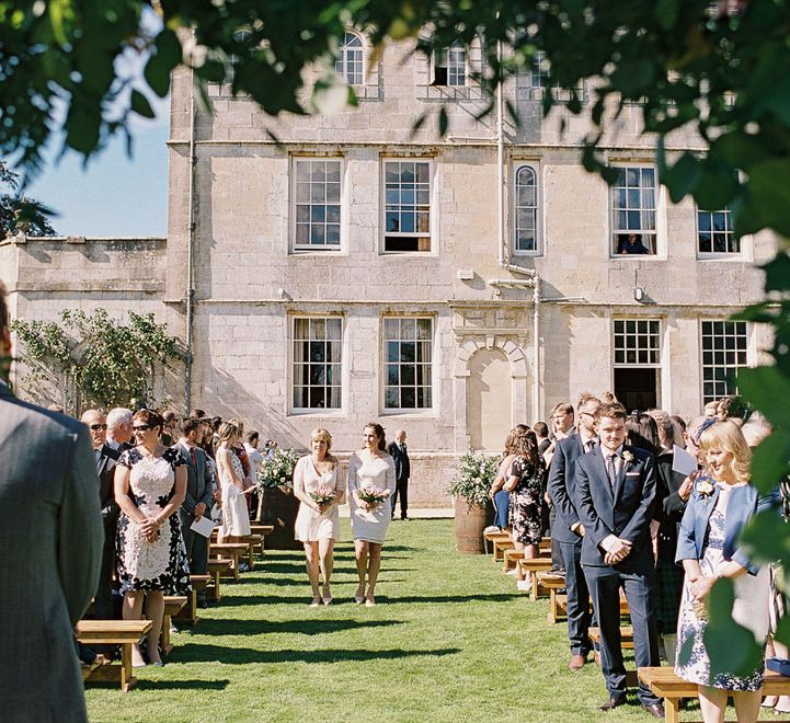 #crowedding Elmore Court Outdoor ceremony