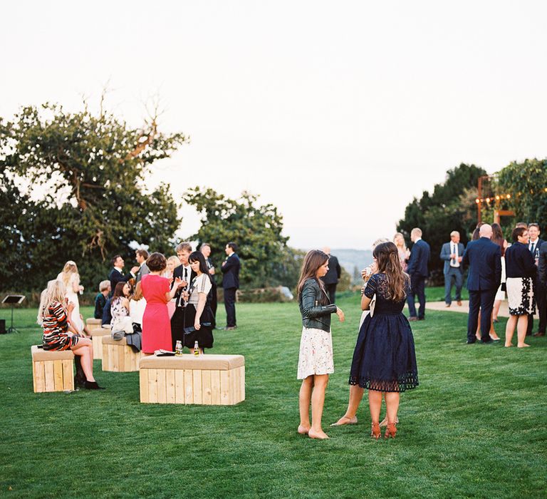 #crowedding Elmore Court outdoor reception