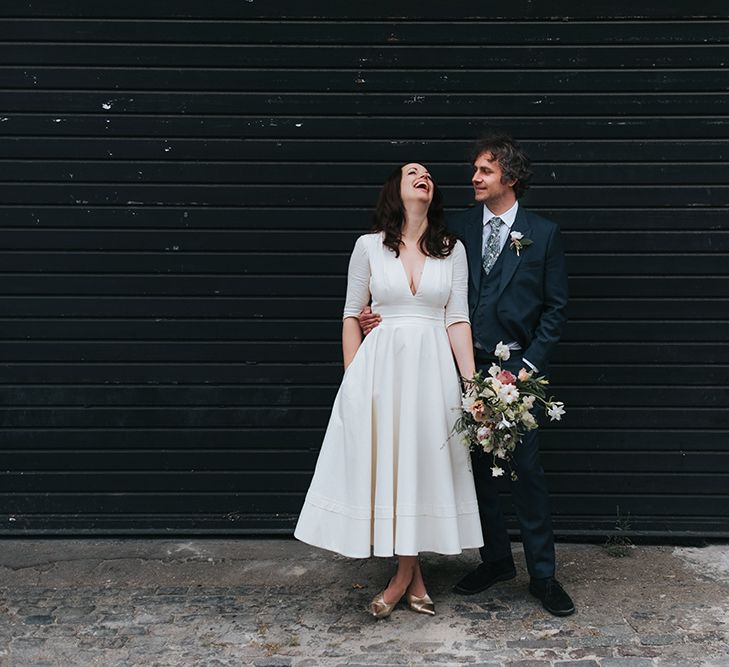 Prospere By Delphine Manivet Bride For An Intimate Family Wedding At Bistrotheque London With Images From Miss Gen Photography