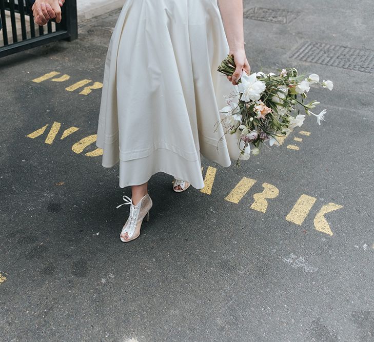 Prospere By Delphine Manivet Bride For An Intimate Family Wedding At Bistrotheque London With Images From Miss Gen Photography