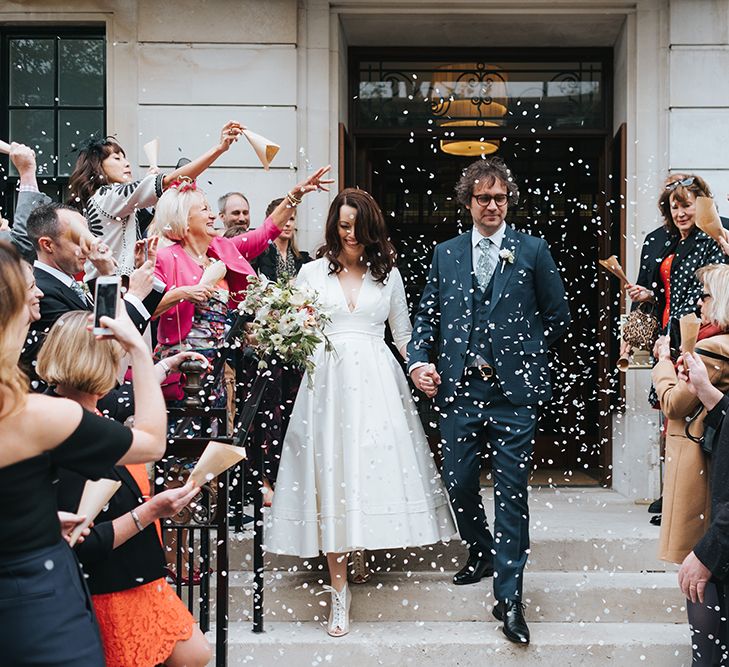 Prospere By Delphine Manivet Bride For An Intimate Family Wedding At Bistrotheque London With Images From Miss Gen Photography