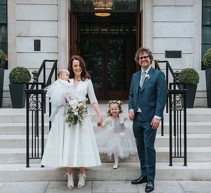 Prospere By Delphine Manivet Bride For An Intimate Family Wedding At Bistrotheque London With Images From Miss Gen Photography