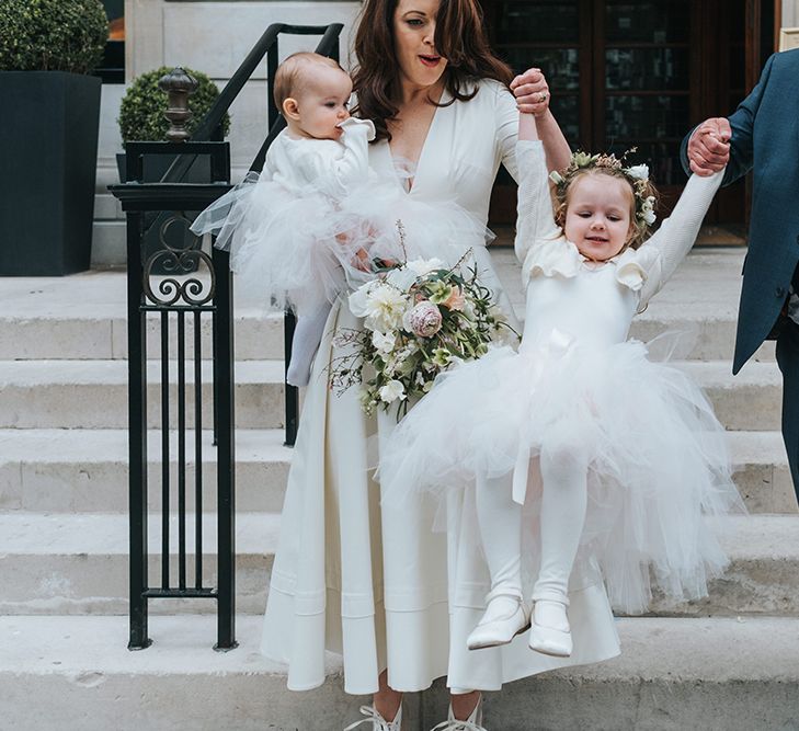 Prospere By Delphine Manivet Bride For An Intimate Family Wedding At Bistrotheque London With Images From Miss Gen Photography