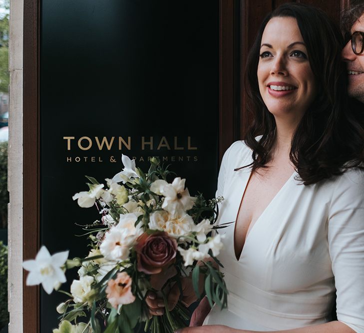 Prospere By Delphine Manivet Bride For An Intimate Family Wedding At Bistrotheque London With Images From Miss Gen Photography