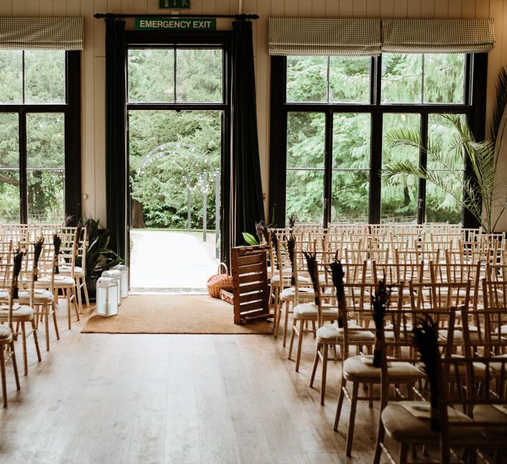 Celestial Inspired Wedding With Constellation Table Plan & Bride In Pronovias At Larmer Tree Gardens Dorset With Images From Green Antlers Photography