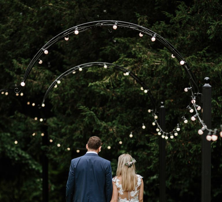 Celestial Inspired Wedding With Constellation Table Plan & Bride In Pronovias At Larmer Tree Gardens Dorset With Images From Green Antlers Photography